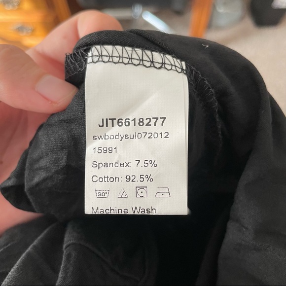 Black Shein Bodysuit; Size: 2XL - Picture 4 of 4